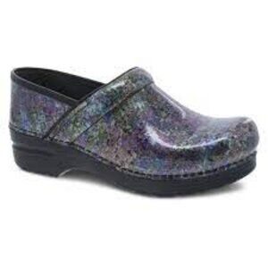 DANSKO METALLIC INK CLOGS